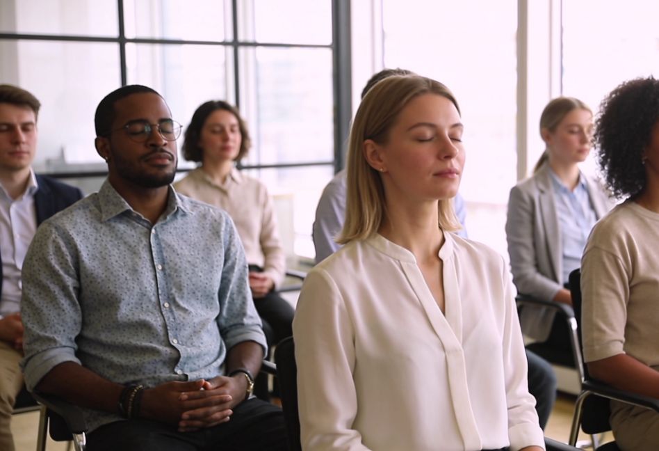 Atelier de sophrologie en entreprise pour la cohésion d'équipe